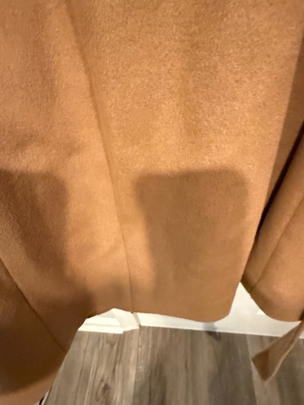 Michael Kors Camel/Brown Belted wrap Coat - Picture 10 of 10